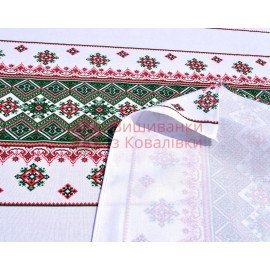 Льняна скатертина "ГУЦУЛЬСЬКИЙ ВАЙБ", розмір 150x220 см